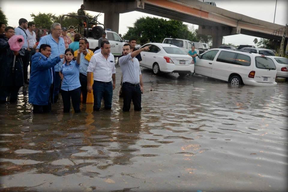 Inundaciones en Matamoros, Norma Leticia Salazar.