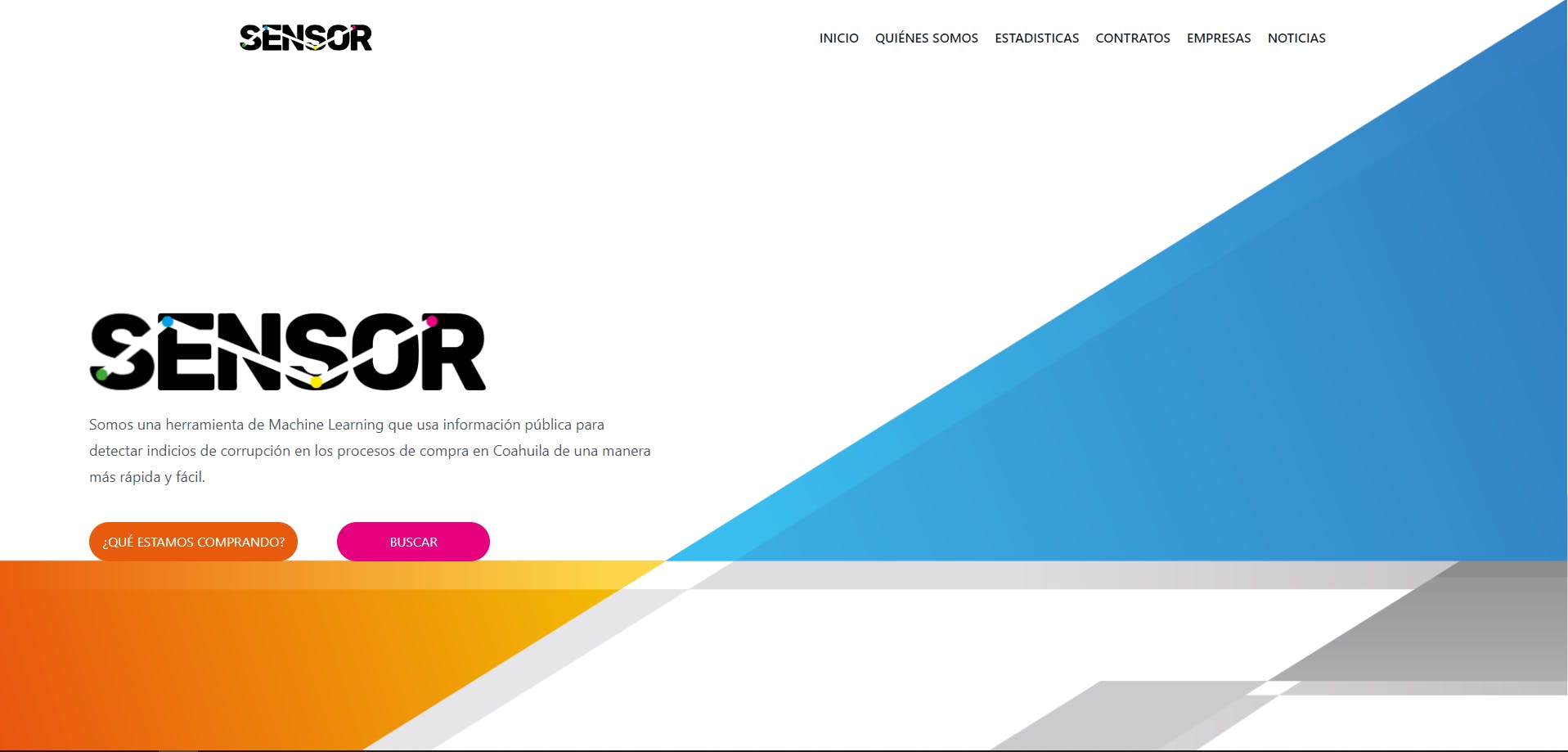 Imagen de la aplicación Sensor